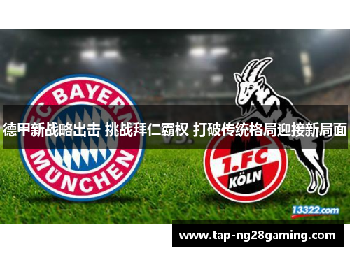 德甲新战略出击 挑战拜仁霸权 打破传统格局迎接新局面